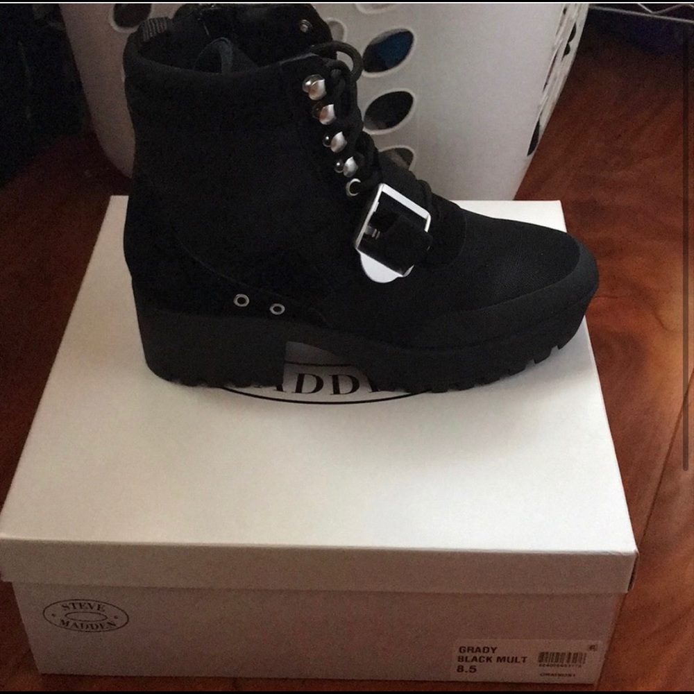 Steve Madden Grady boot in Black